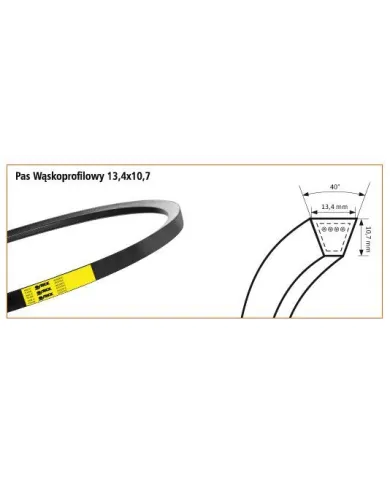 13,4x1583 PAS KLINOWY SANOK