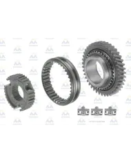 62481 RUEDA DE RETROCESO + BUJE + DESLIZADOR